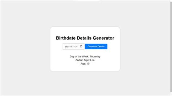 Birthdate, Phillblog-gpt