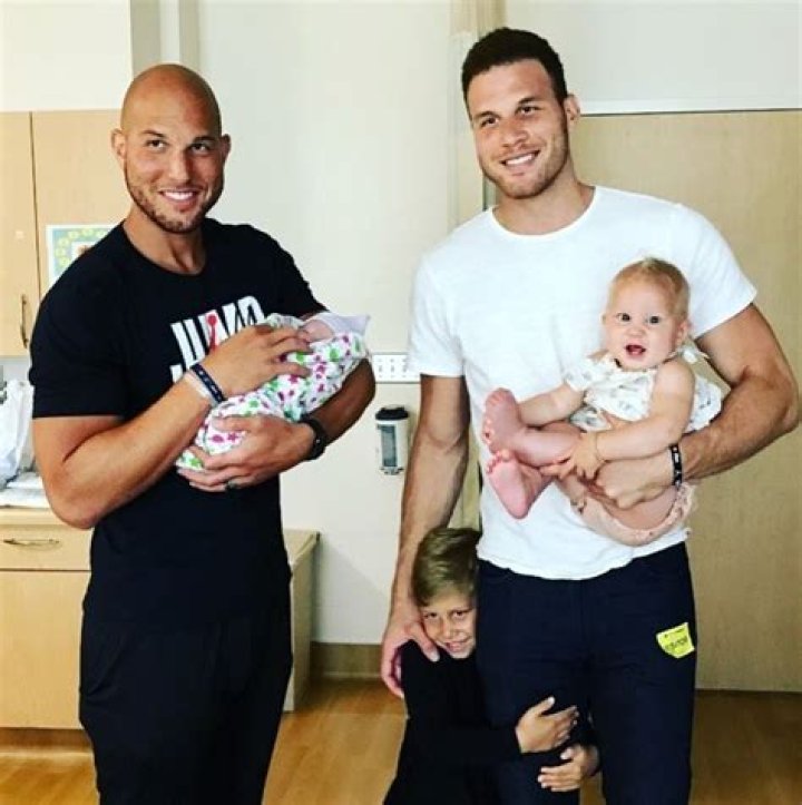 Blake Griffin With His Kids at Disneyland See Photos
