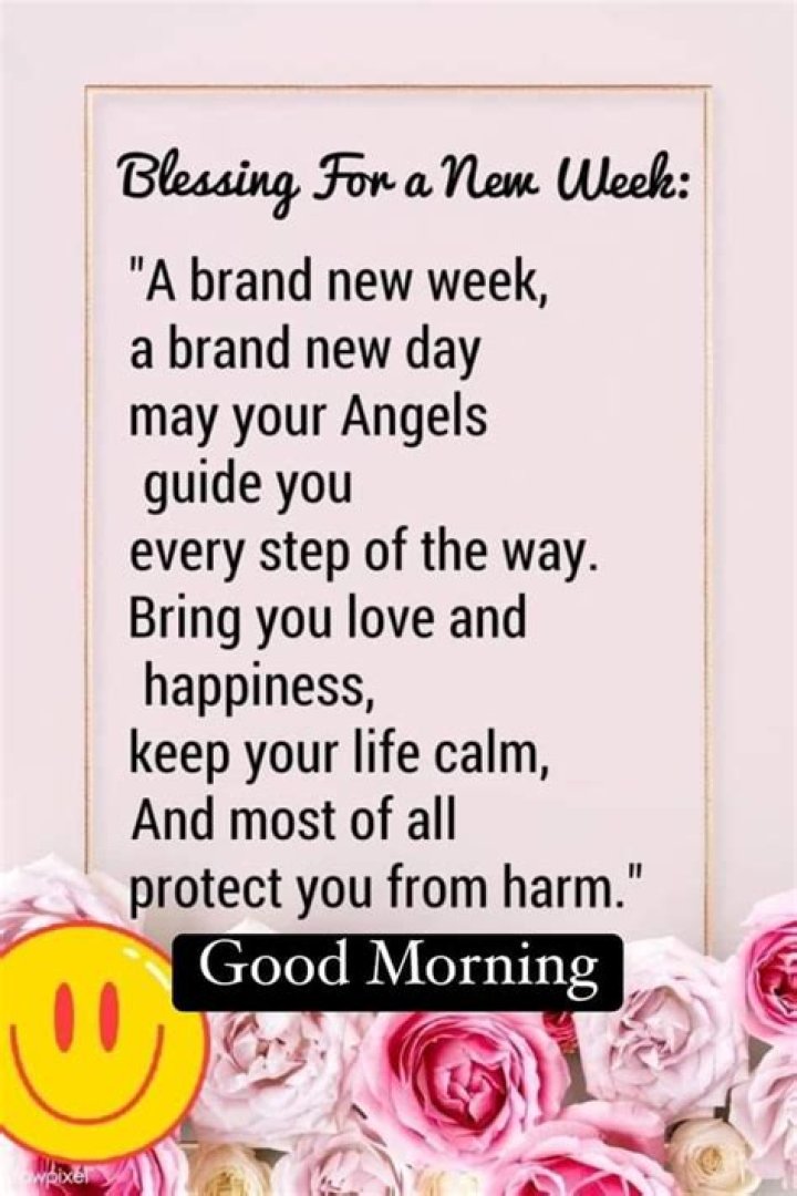 Blessing For A New Week Pictures, Photos, and Images for Facebook