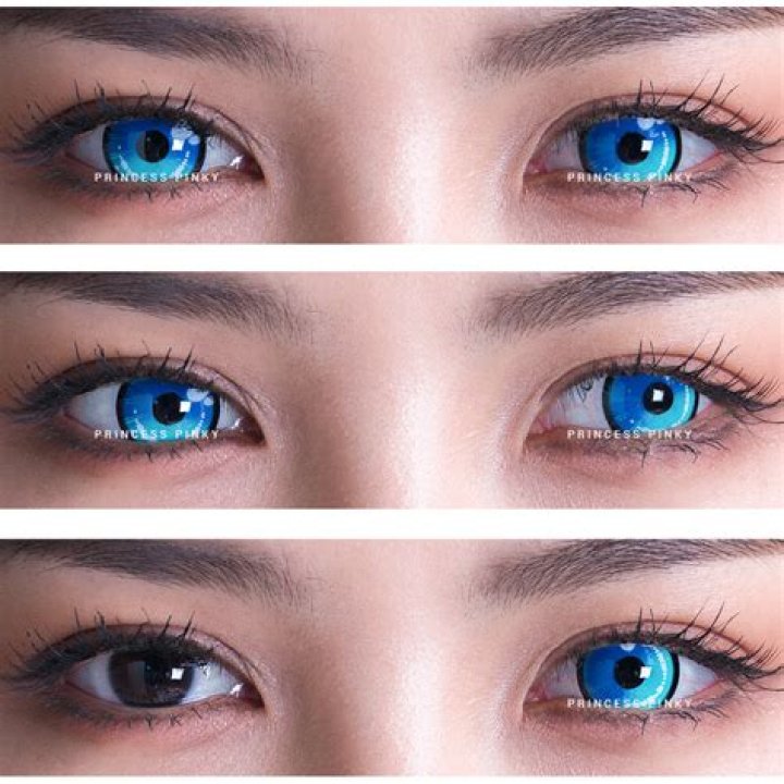 Blue Colored Contact lenses- Non Prescription Color Contacts by Chic