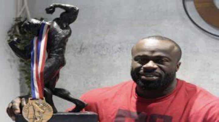 Bodybuilder Samson Dauda Weighs a MindBlowing 330 Pounds in Prep for