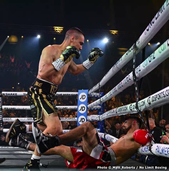 Boxing Results Tim Tszyu Obliterates Carlos Ocampo In First Round