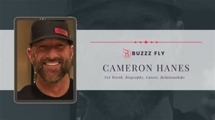 Cameron Hanes Net Worth in 2023, Age, Bio, Height, Wife, Books Local