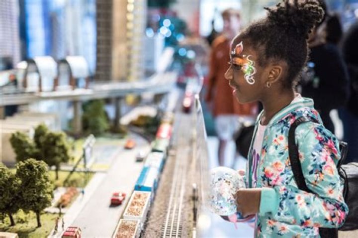 Candice Romo on the Trains at NorthPark D Magazine