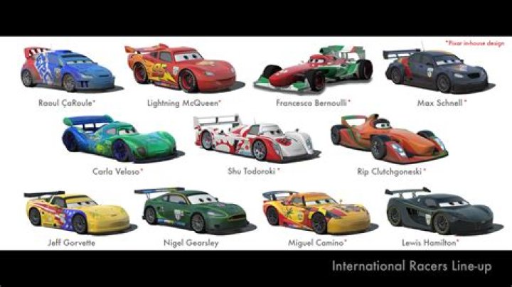 Cars 2 Autos Namen