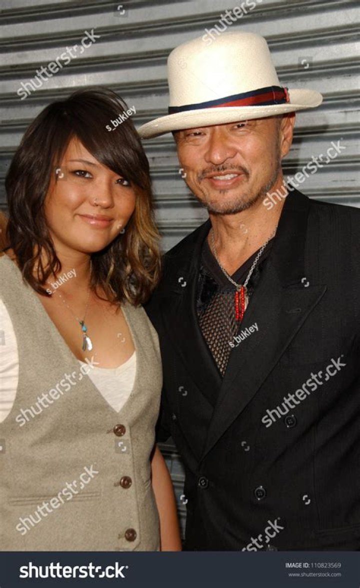 Caryhiroyuki Tagawa Daughter Brynne Los Angeles Stock Photo 110823569