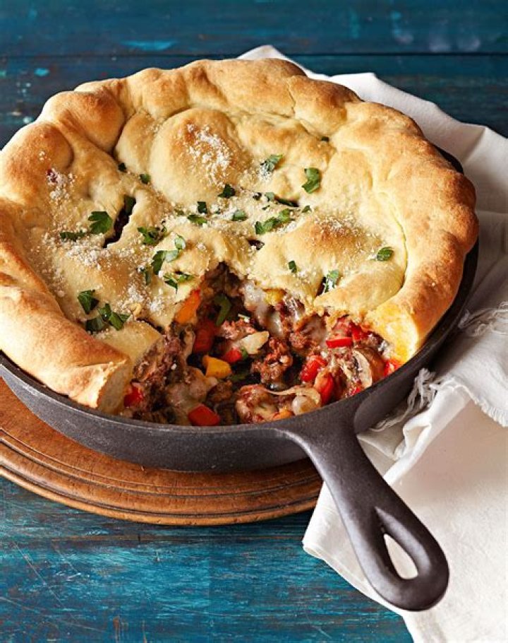 Cast-Iron Skillet Calzone