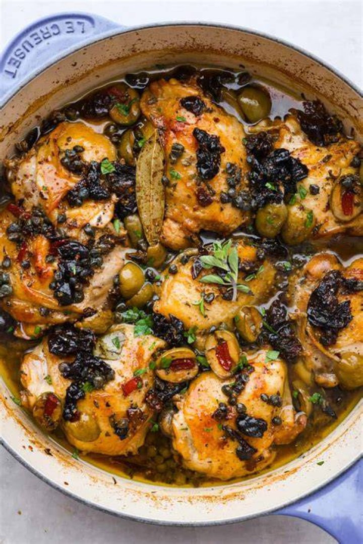 Chicken Marbella Olive & Mango