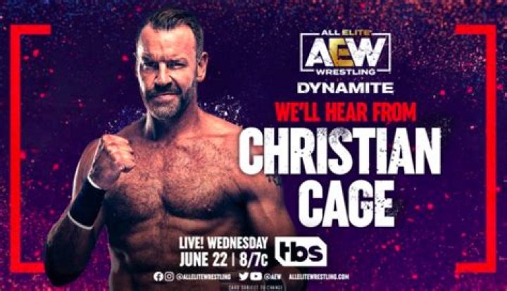 Christian Cage Segment Announced For 5/10 'AEW Dynamite' Wrestling