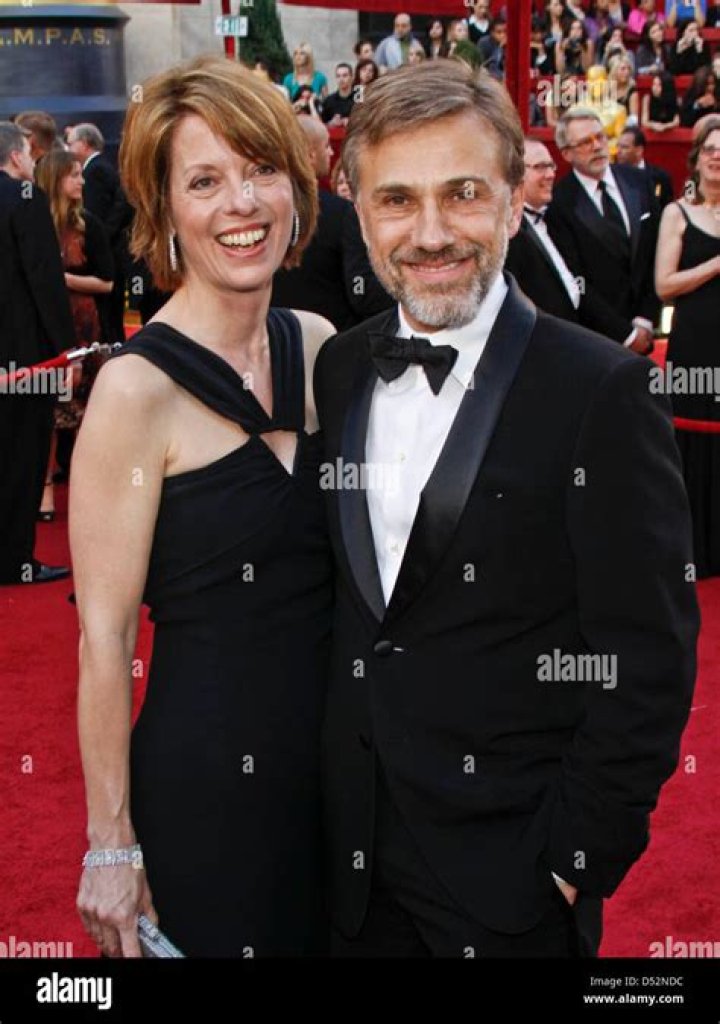 Christoph Waltz and Judith Holste Oscar Couples Show the Love at the