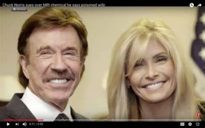 Chuck Norris sues over MRI chemical he says poisoned wife