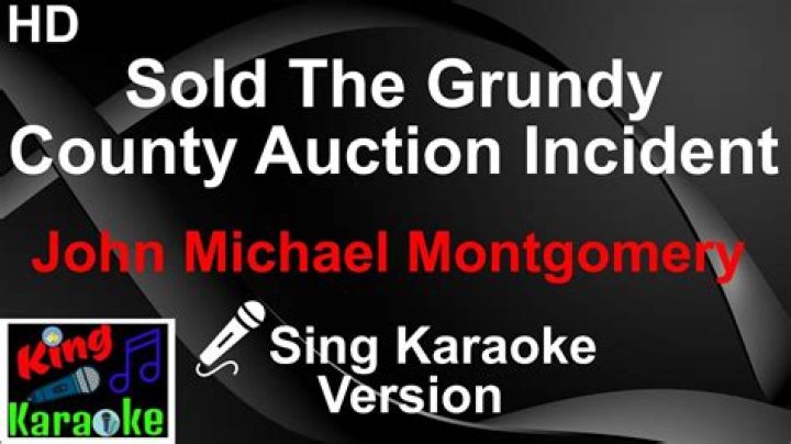 Cledus T. Judd’sSkoal: The Grundy County Auction Spitting Incident (Parody “Sold: The Grundy County Auction Incident” – John Michael Montgomery) Lyrics