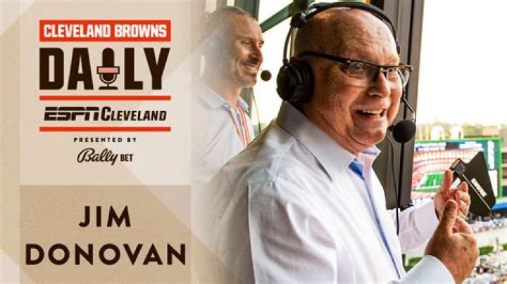 Cleveland Browns voice Jim Donovan is alive and so thankful Terry
