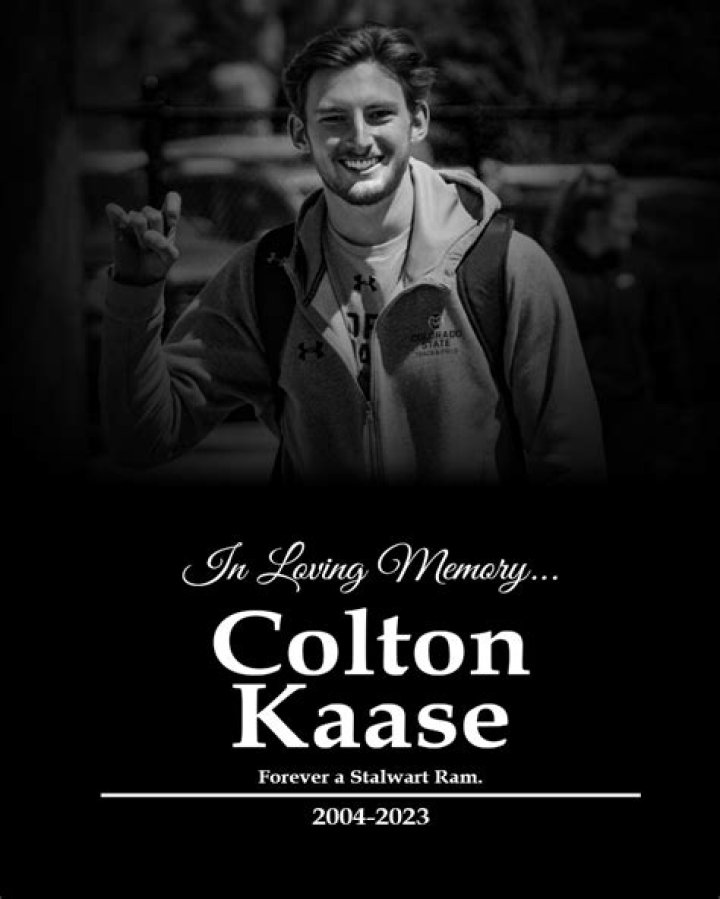 Colton Kaase Obituary And Death Cause How Did CSU Student Athlete Die