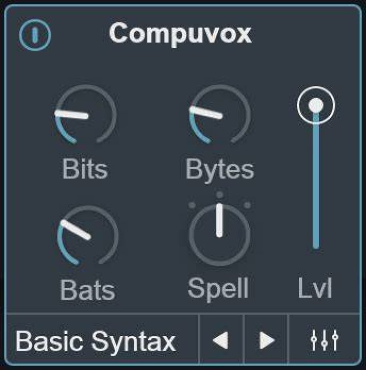 Compuvox main view