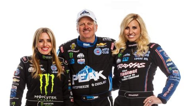 Courtney Force teaches dad Twitter before John Force schools her on