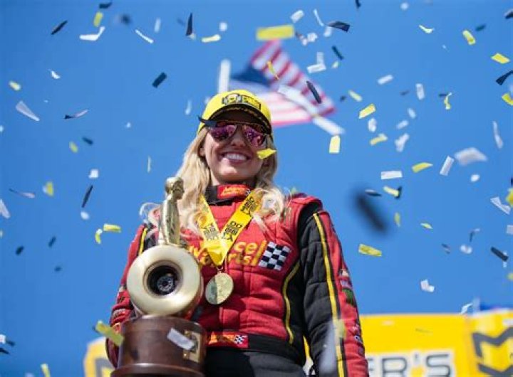 Courtney Has Won One NHRA National Championship., Gscseven