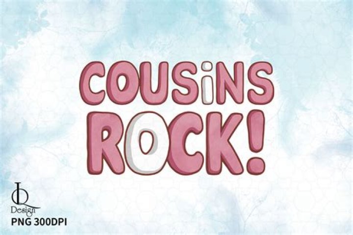 Cousins Rock DOWNLOADABLE FILE ONLY Png. Pdf. Svg. Dxf. Use Etsy