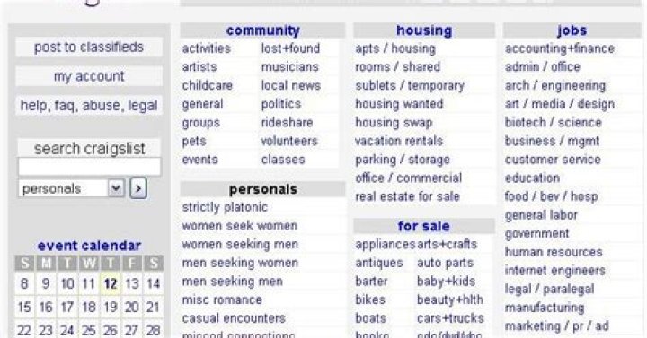 Craigslist closes personals section in U.S. CBS News