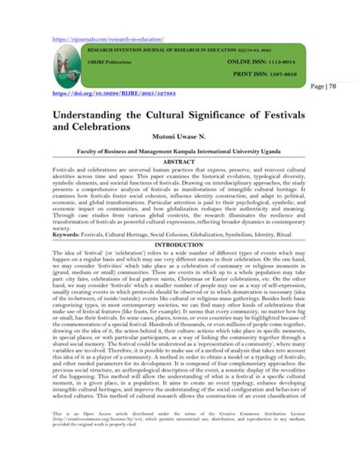 Cultural Significance, Gscteen