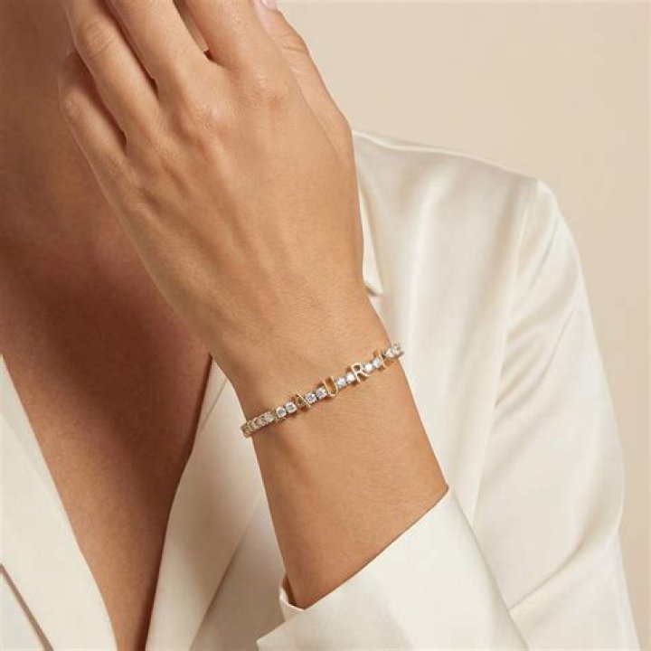 custom tennis bracelet