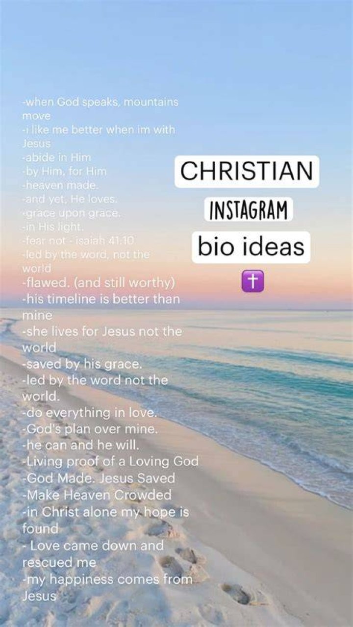 Cute Christian Quotes Instagram Bio Calming Quotes