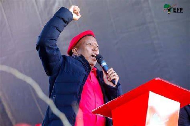 Cute pictures of Julius Malema and wife attending a wedding Mzansi365