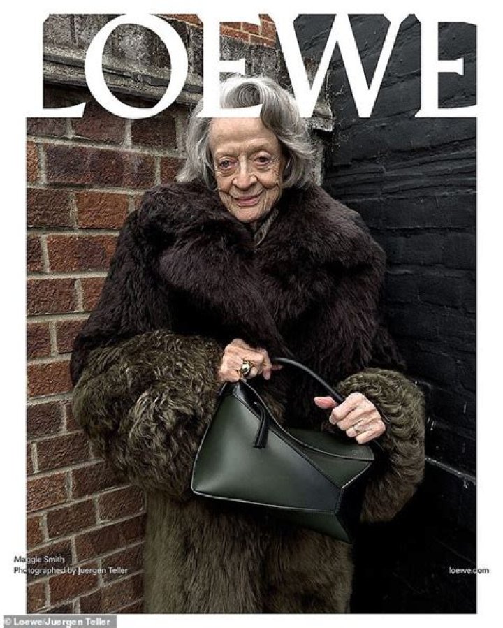 Dame Maggie Smith Grandchildren Editorial Stock Photo Stock Image
