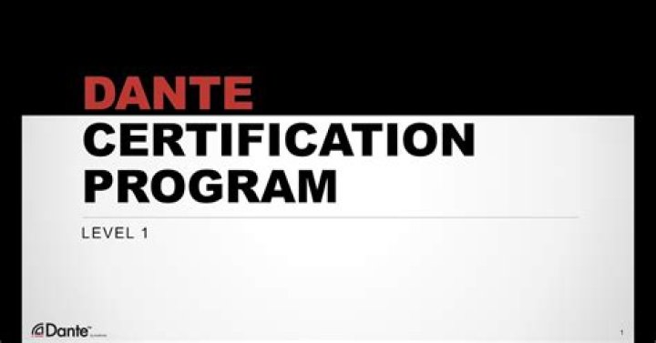 Dante Certification Level 1 Answers RosemarytuPatton