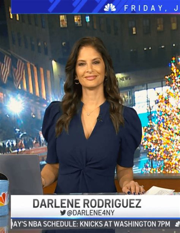 Darlene Rodriguez Photos Photos WNBC Celebrates The Rockefeller