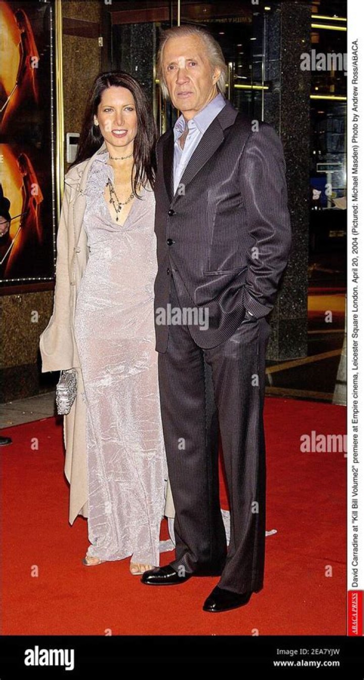 David Carradine and Annie Bierman Stock Editorial Photo © s_bukley