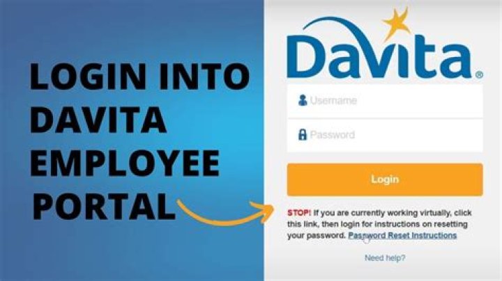 Davita Login Accessing Davita's Internal Network