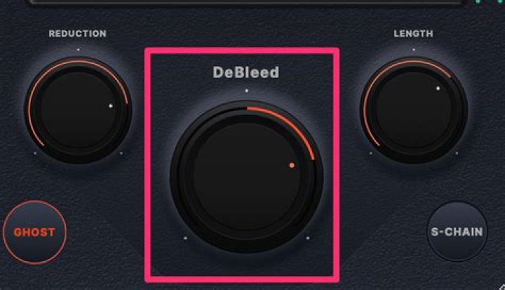 De-bleed interface