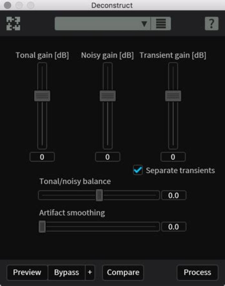 Deconstruct module interface