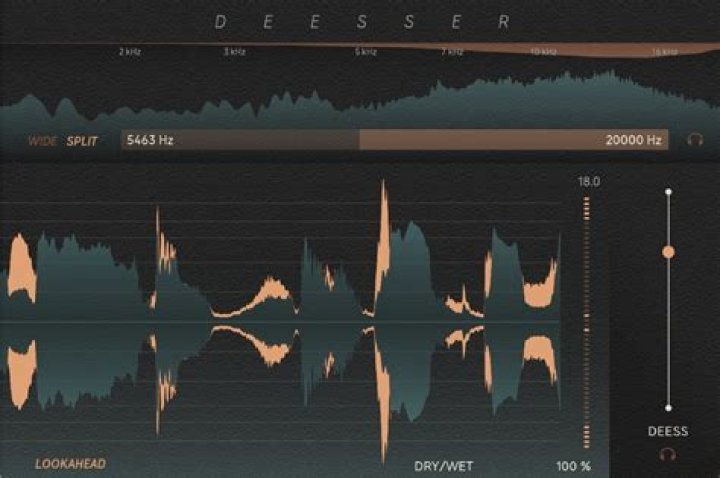 De-esser Spectrum Displays