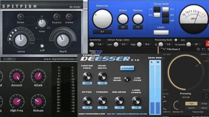 De-esser Spectrum Rulers