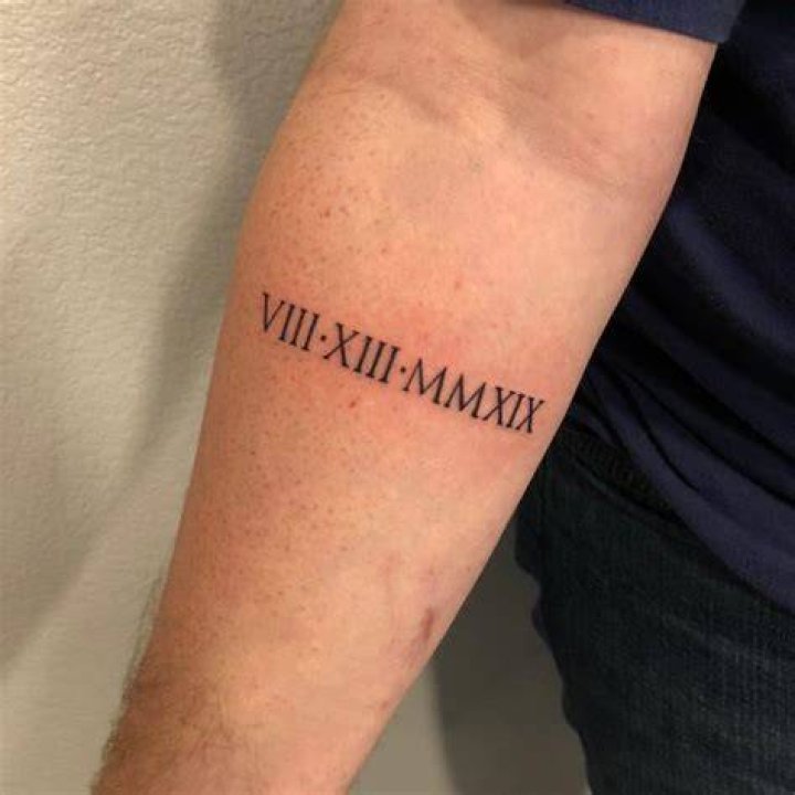 Details 67+ roman numeral tattoos behind ear best esthdonghoadian