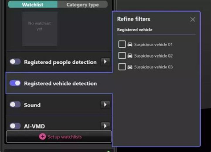 Detection Filter Enabled