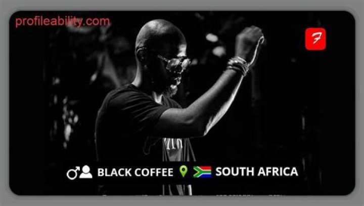 DJ Black Coffee Biography Songwriter Age Naijabiography