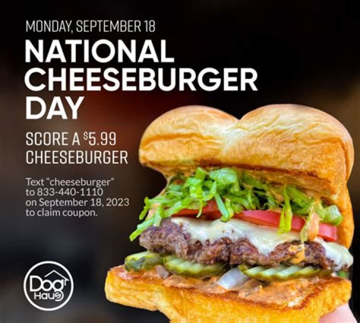 Does Five Guys Have A Special For National Cheeseburger Day?