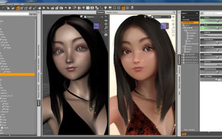 Download DAZ Studio 3 for FREE! DAZ 3D Mongolian Beauty HD Faces
