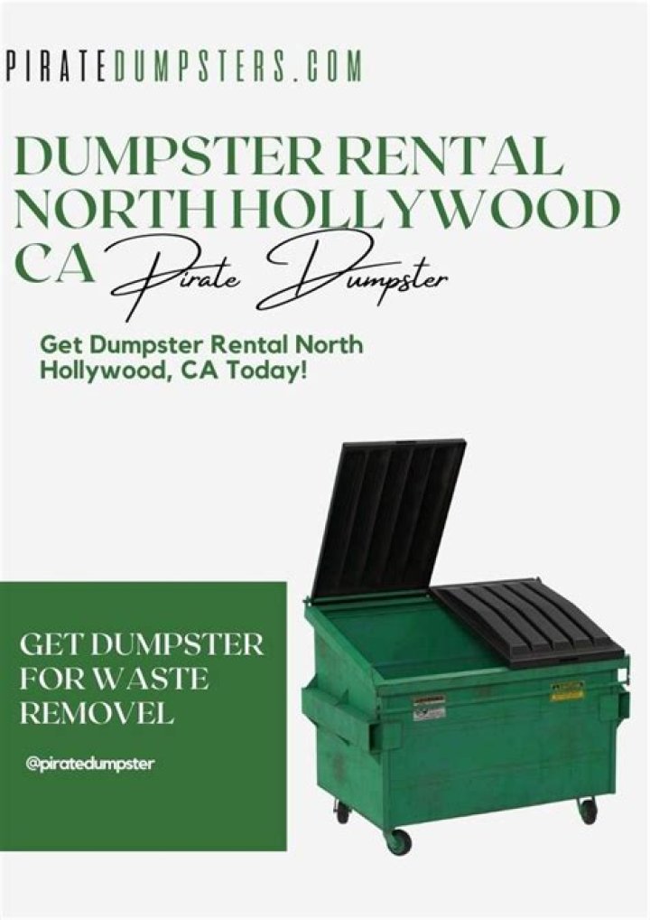 Dumpster Rental North Hollywood CA