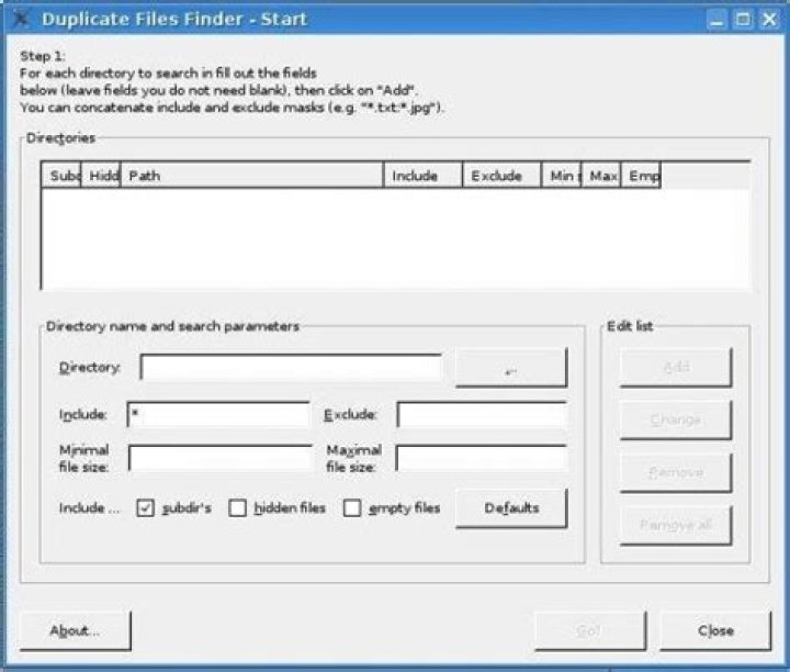 Duplicate Files Finder