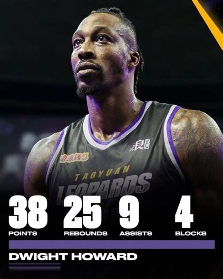 Dwight Howard Taoyuan Leopards Debut News Hypebeast