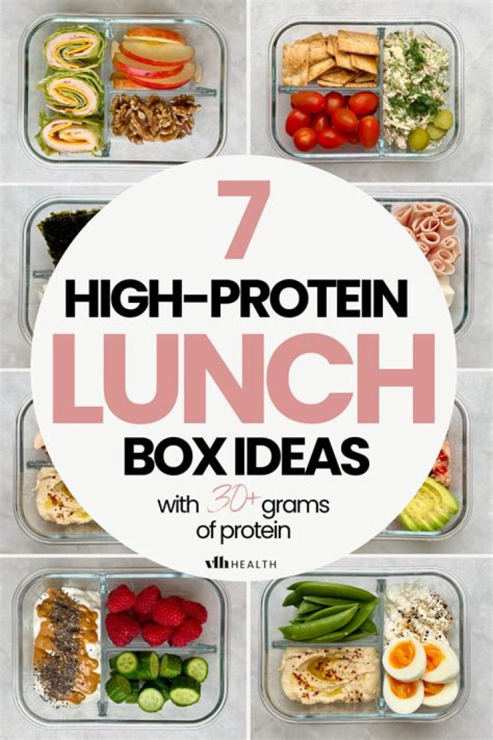 Easy High Protein Lunch Box Ideas 2024 AtOnce