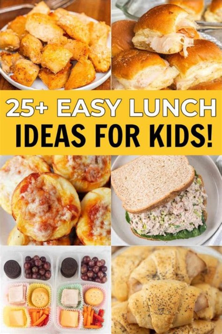 Easy Lunch Ideas For Kids Page 5 of 7