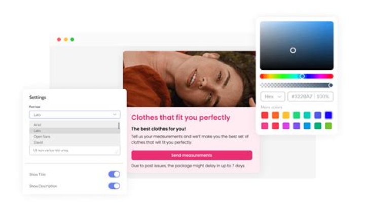 EasyTether popup menu