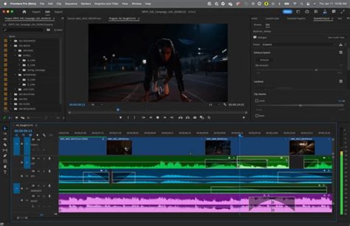 Editing in live projection view