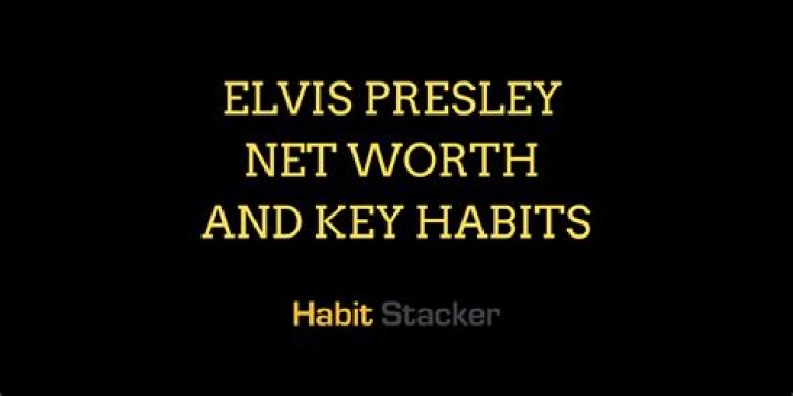 Elvis Presley Net Worth and Earnings 2021 Wealthy Genius