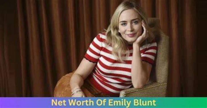 Emily Blunt net worth salary, house, car